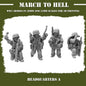 WW2 UNITES STATES MARINES (USM) HQ 01 | 3DBreed 15mm Wargaming Miniatures