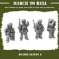 WW2 UNITES STATES MARINES (USM) HQ 02 | 3DBreed 15mm Wargaming Miniatures