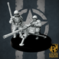 United States of America Infantry Heavy Weapons | Golden Dragon Games Weird WW2 HMG Role Playing Miniatures