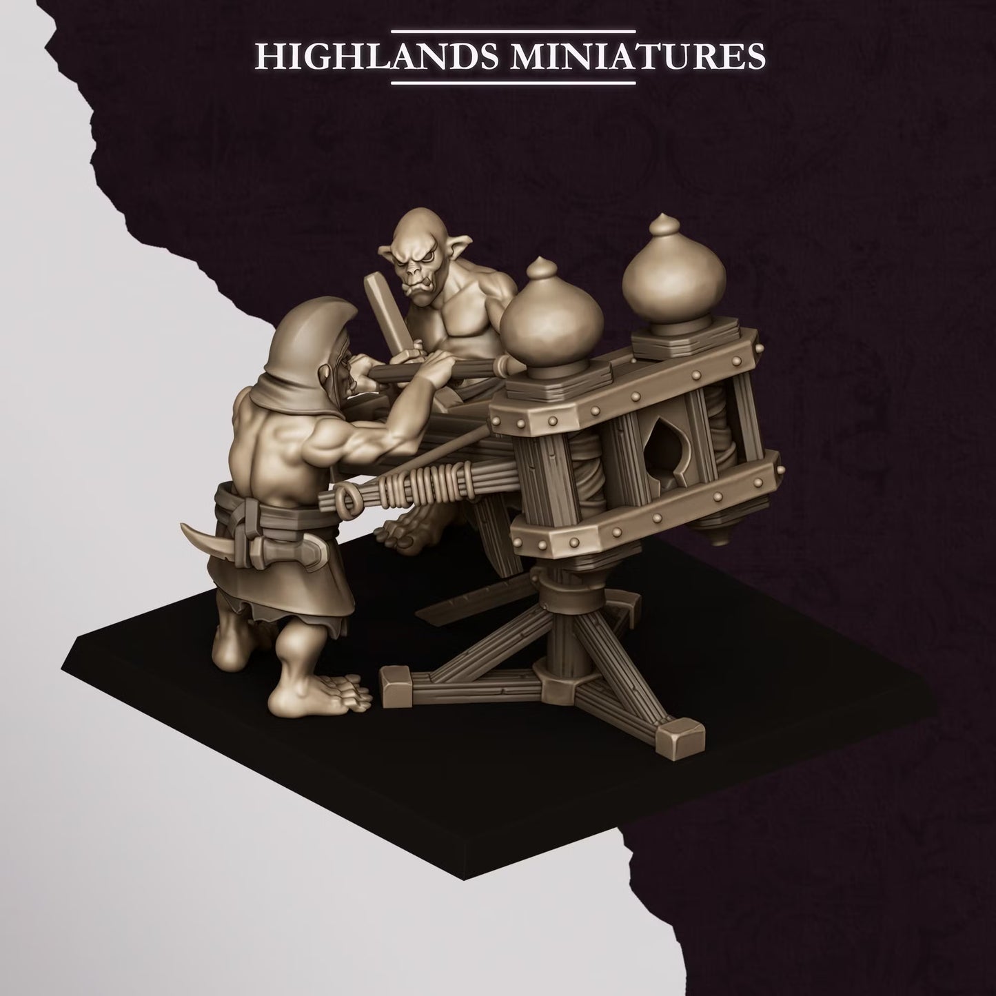 Sons of Marduk Hobgoblin Ballista | Highlands Miniatures 28/32mm Fantasy Wargaming Miniatures