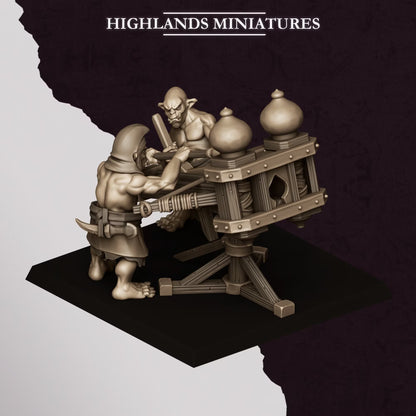 Sons of Marduk Hobgoblin Ballista | Highlands Miniatures 28/32mm Fantasy Wargaming Miniatures