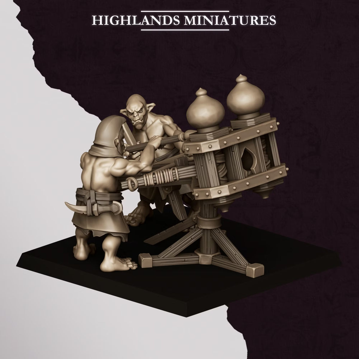 Sons of Marduk Hobgoblin Ballista | Highlands Miniatures 28/32mm Fantasy Wargaming Miniatures