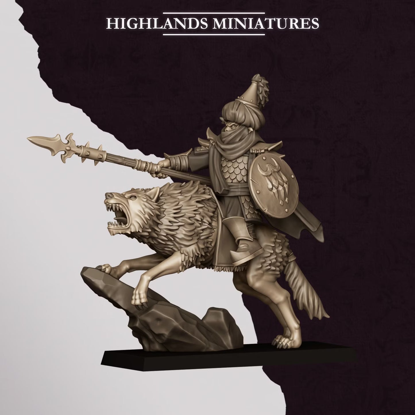 Sons of Marduk Hobgoblin Hero | Highlands Miniatures 28/32mm Fantasy Wargaming Miniatures