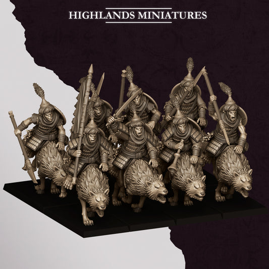 Sons of Marduk Hobgoblin Riders | Highlands Miniatures 28/32mm Fantasy Wargaming Miniatures