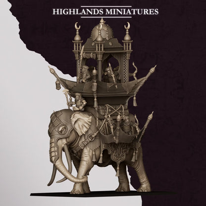 Sons of Marduk Hobgoblin War Elephant | Highlands Miniatures 28/32mm Fantasy Wargaming Miniatures