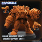 Human Colonies Ranger Heavy Suits | Papsikels 32mm Sci Fi Miniatures