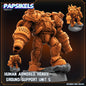 Human Colonies Ranger Heavy Suits | Papsikels 32mm Sci Fi Miniatures