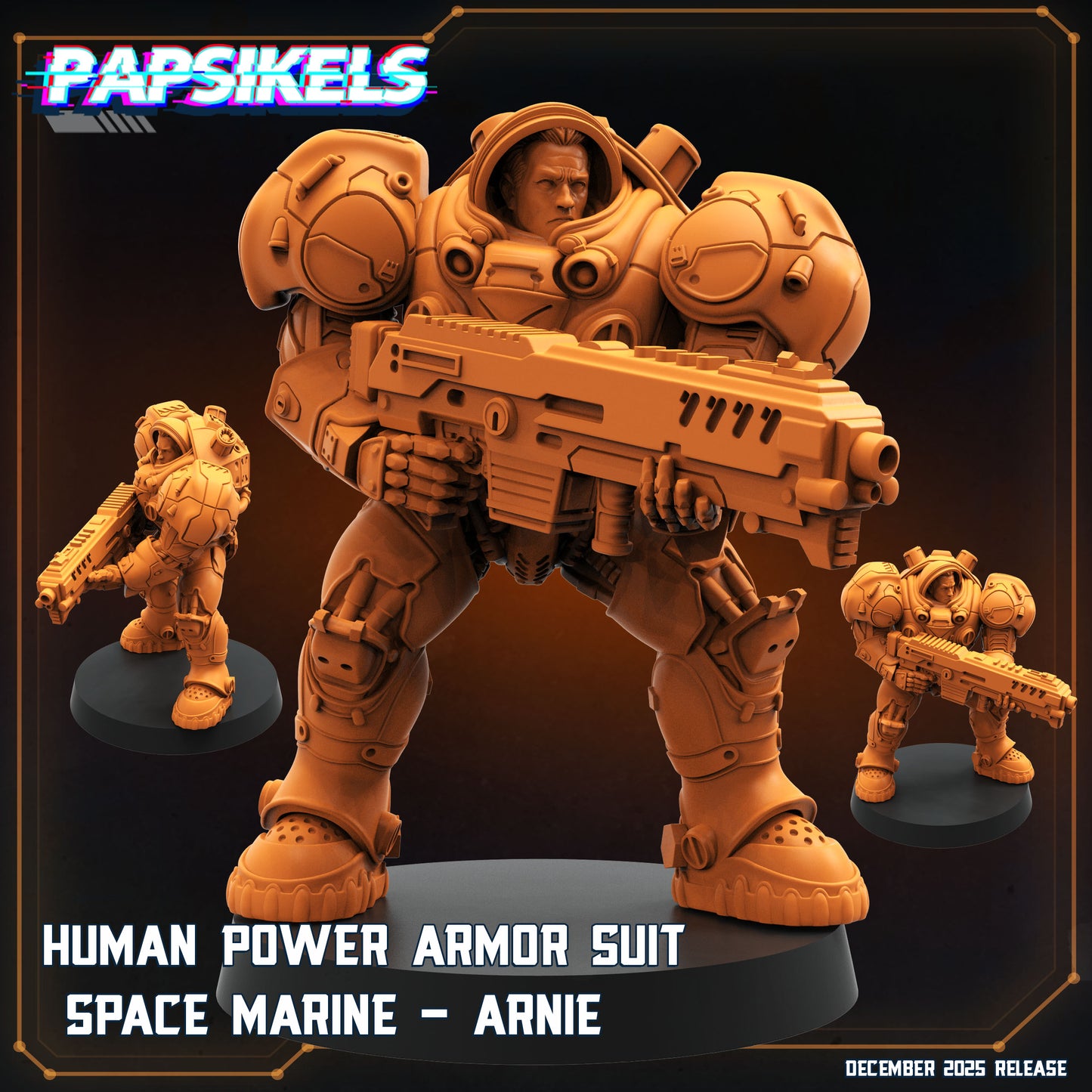 Human Colonies Starter Army | Papsikels 32mm Sci Fi Miniatures