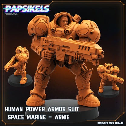 Human Colonies Starter Army | Papsikels 32mm Sci Fi Miniatures