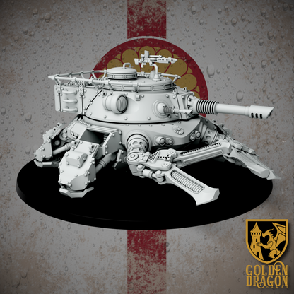 Empire of Japan Type 97 Heike Amphibious Assault Gun | Golden Dragon Games Weird WW2 Role Playing Miniatures