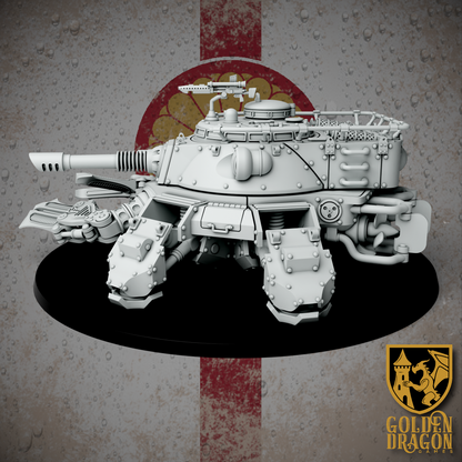 Empire of Japan Type 97 Heike Amphibious Assault Gun | Golden Dragon Games Weird WW2 Role Playing Miniatures
