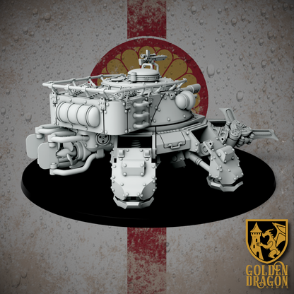 Empire of Japan Type 97 Heike Amphibious Assault Gun | Golden Dragon Games Weird WW2 Role Playing Miniatures