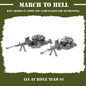 WW2 IMPERIAL JAPANESE ARMY (IJA) AT RIFLE TEAM | 3DBreed 15mm Wargaming Miniatures