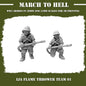 WW2 IMPERIAL JAPANESE ARMY (IJA) FLAME THROWER TEAM | 3DBreed 15mm Wargaming Miniatures