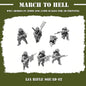 WW2 IMPERIAL JAPANESE ARMY RIFLE SQUAD | 3DBreed 15mm Wargaming Miniatures