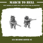 WW2 IMPERIAL JAPANESE ARMY (IJA) HQ 02 SNIPER TEAM | 3DBreed 15mm Wargaming Miniatures