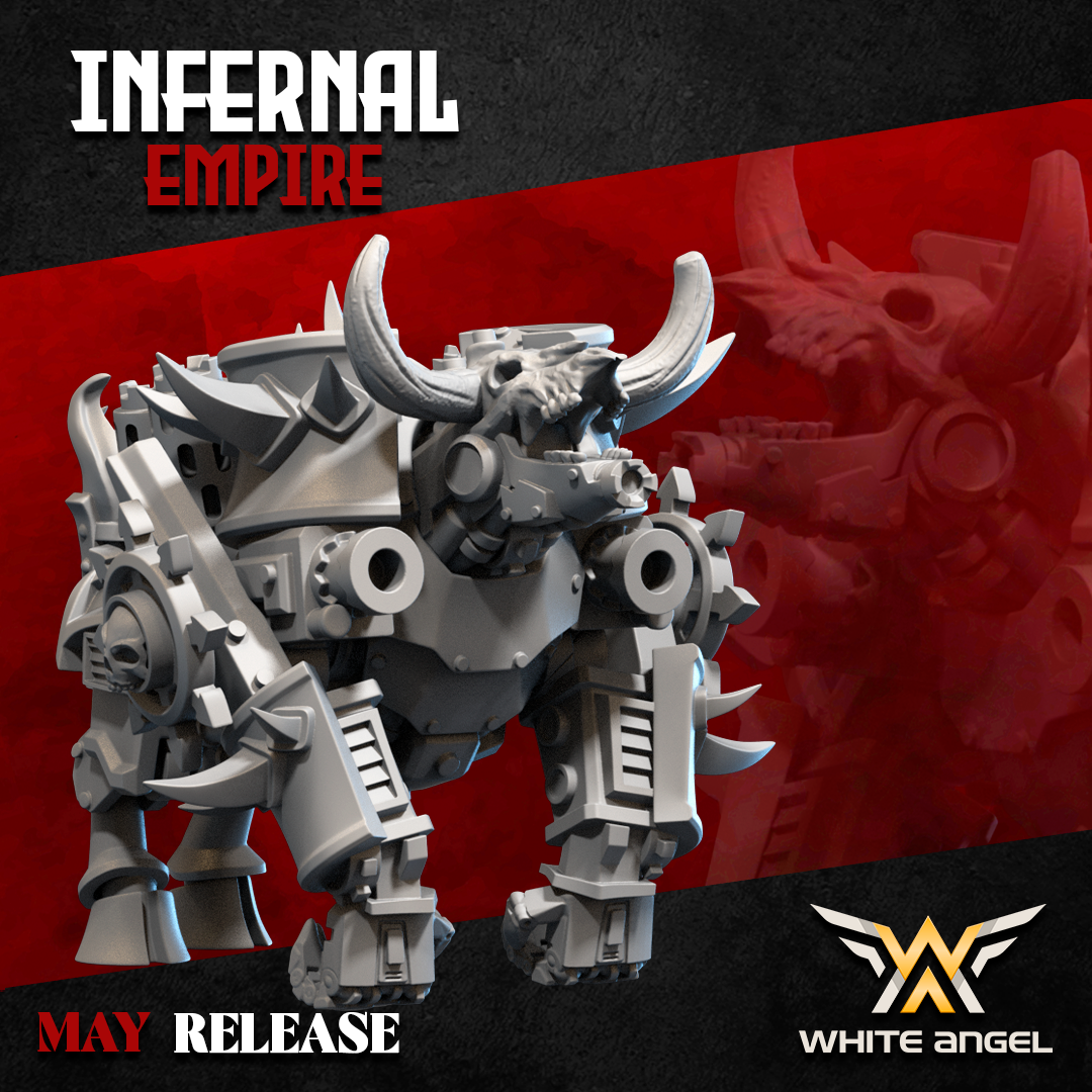 Infernal Dwarf Apocalypsis | White Angel 28/32mm Fantasy Wargaming Miniatures