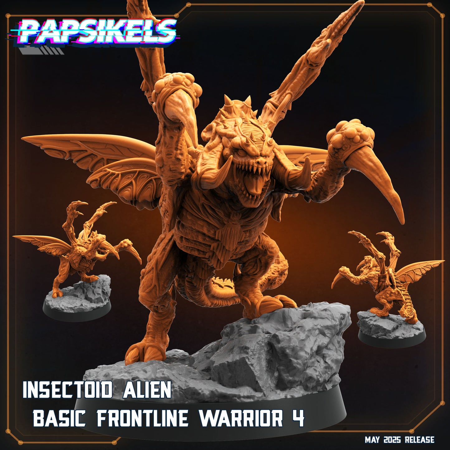 Overmind Spamling | Papsikels 32mm Sci Fi Miniatures