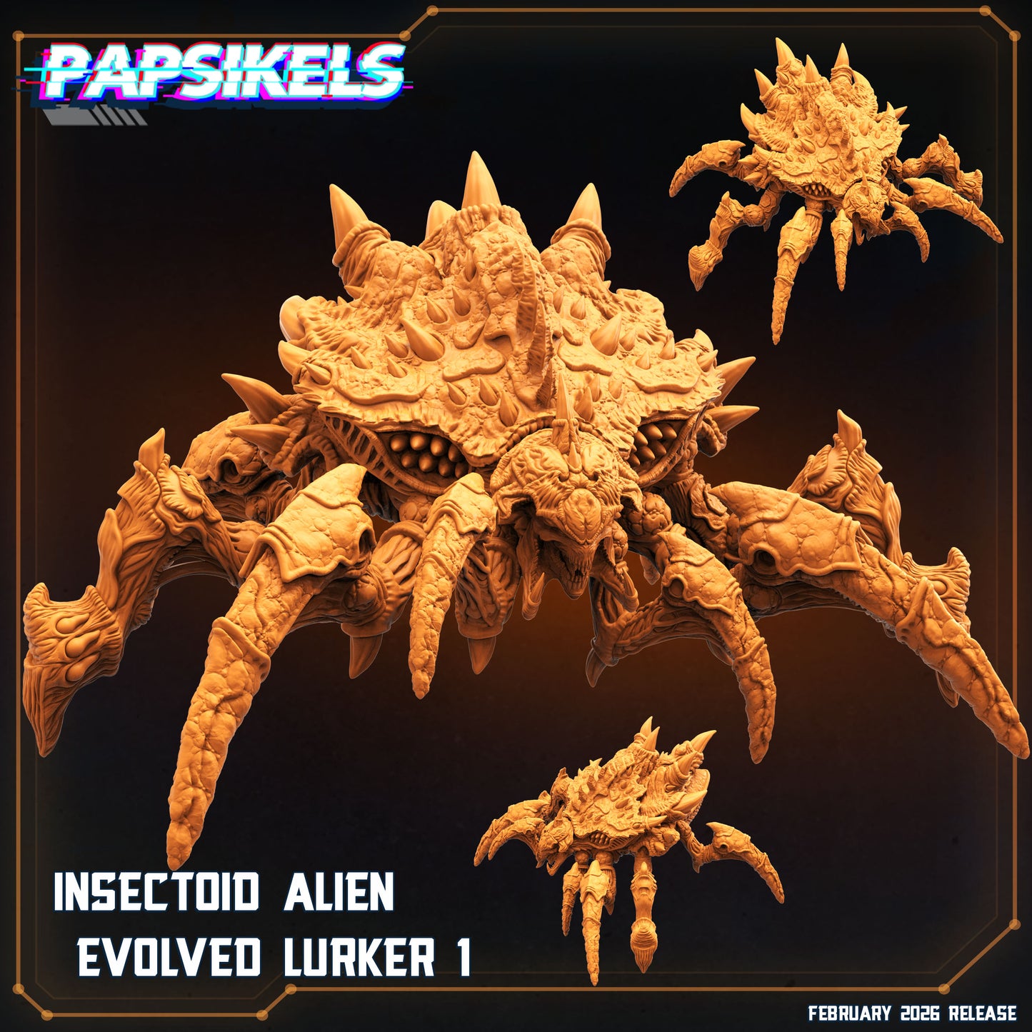 Overmind Loiterer | Papsikels 32mm Sci Fi Miniatures