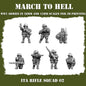 WW2 ITALIAN ARMY (BERSAGLIERI) RIFLE SQUAD | 3DBreed 15mm Wargaming Miniatures