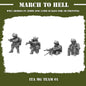 WW2 ITALIAN ARMY (BERSAGLIERI) MG TEAM | 3DBreed 15mm Wargaming Miniatures