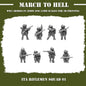 WW2 ITALIAN ARMY (BERSAGLIERI) RIFLEMEN SQUAD | 3DBreed 15mm Wargaming Miniatures