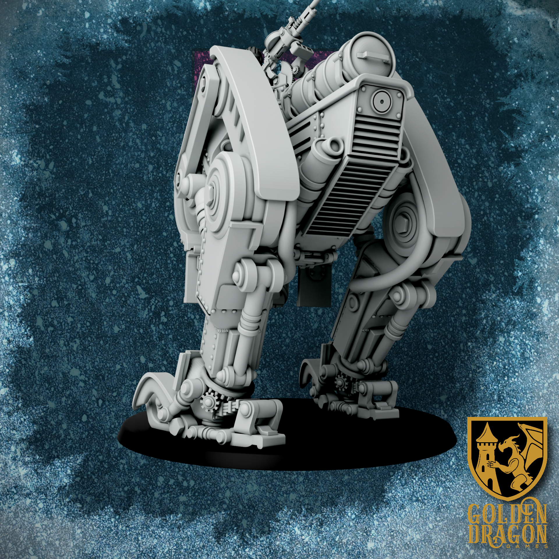 Russian Empire BS-41 ’St. Ilya’ Recon Walker | Golden Dragon Games Weird WW2 Role Playing Miniatures