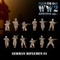 AIRBORNE VOL 1 GERMAN FALLSCHIRMJÄGER PARATROOPERS Riflemen 01–12 | 3D Breed 28mm WW2 Wargaming Miniatures