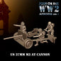 AIRBORNE VOL 1 US AIRBORNE M3 AT Cannon | 3D Breed 28mm WW2 Wargaming Miniatures