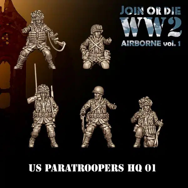 AIRBORNE VOL 1 US AIRBORNE Command Medic NCO | 3D Breed 28mm WW2 Wargaming Miniatures