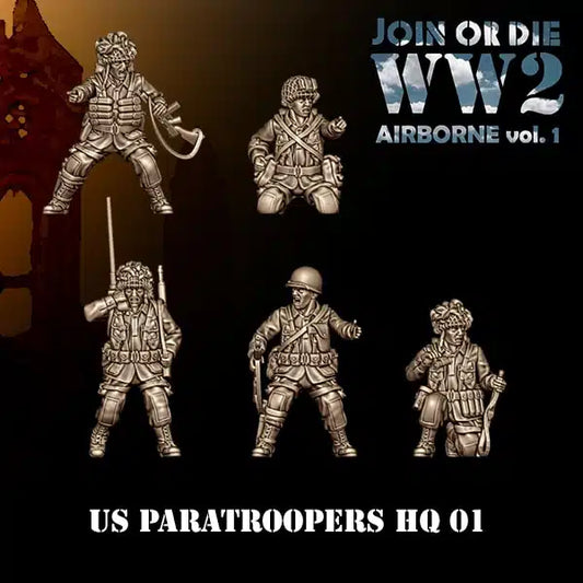 AIRBORNE VOL 1 US AIRBORNE Command Medic NCO | 3D Breed 28mm WW2 Wargaming Miniatures