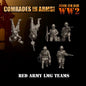 Soviet Army LMG Teams | 3D Breed 28mm WW2 Wargaming Miniatures Role Playing Miniatures