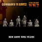 Soviet Army MMG Teams | 3D Breed 28mm WW2 Wargaming Miniatures Role Playing Miniatures