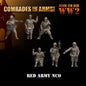 Soviet Army NCOs | 3D Breed 28mm WW2 Wargaming Miniatures Role Playing Miniatures