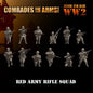 Soviet Army Riflemen | 3D Breed 28mm WW2 Wargaming Miniatures Role Playing Miniatures