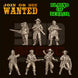 JOIN OR DIE WANTED PLAINS OF TERROR ALLIGATOR HUNTERS | 3D Breed 28mm Wild West Wargaming Miniatures