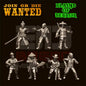 JOIN OR DIE WANTED PLAINS OF TERROR TONGS | 3D Breed 28mm Wild West Wargaming Miniatures