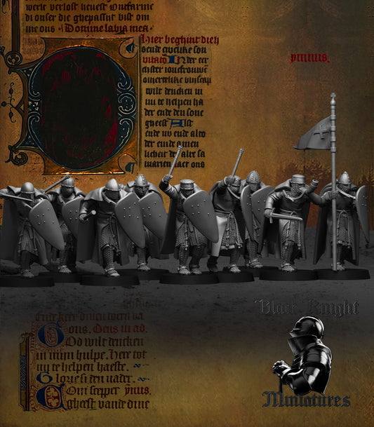 13th Century Teutonic Order Knights Update | Black Knight Miniatures 28mm Historical Wargaming Miniatures Role Playing