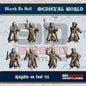 Medieval West European Foot Knights | 3DBreed 15mm Wargaming Miniatures Role Playing Miniatures