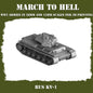 WW2 RED ARMY KV01 | 3DBreed 15mm Wargaming Miniatures