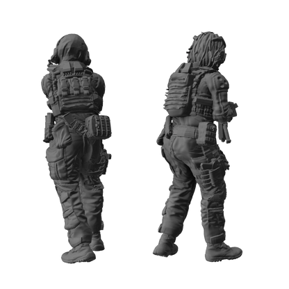 Female Operator Zulu (POD) - Blkout
