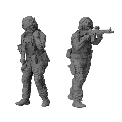 Female Operator Zulu (POD) - Blkout