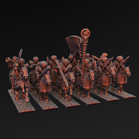 Araby Knights Unit | Greenskin Miniatures 10Mm Fantasy Wargaming Role Playing