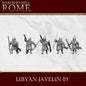 Carthaginian Javelinmen | 3DBreed 15mm Wargaming Miniatures Role Playing Miniatures