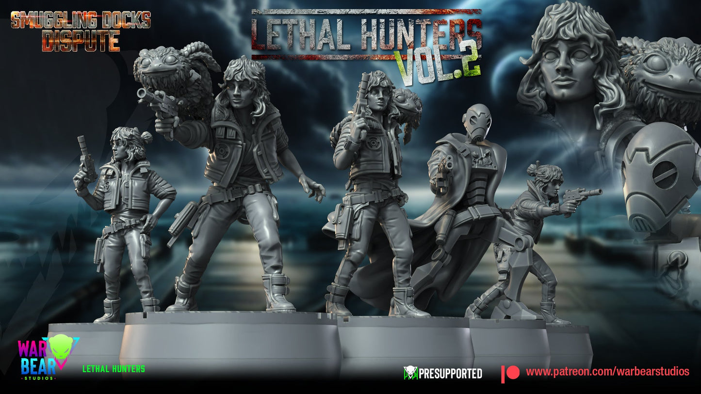Outlaws | Warbear Studios 28mm SciFi Wargaming Miniatures Role Playing Miniatures