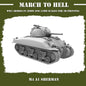 WW2 UNITES STATES MARINES (USM) M4 SHERMAN | 3DBreed 15mm Wargaming Miniatures