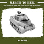 WW2 UNITES STATES MARINES (USM) M8 SCOTT | 3DBreed 15mm Wargaming Miniatures