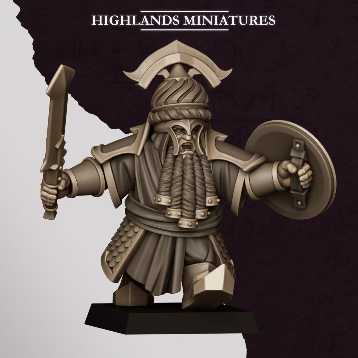 Sons of Marduk Commander 2 | Highlands Miniatures 28/32mm Fantasy Wargaming Miniatures
