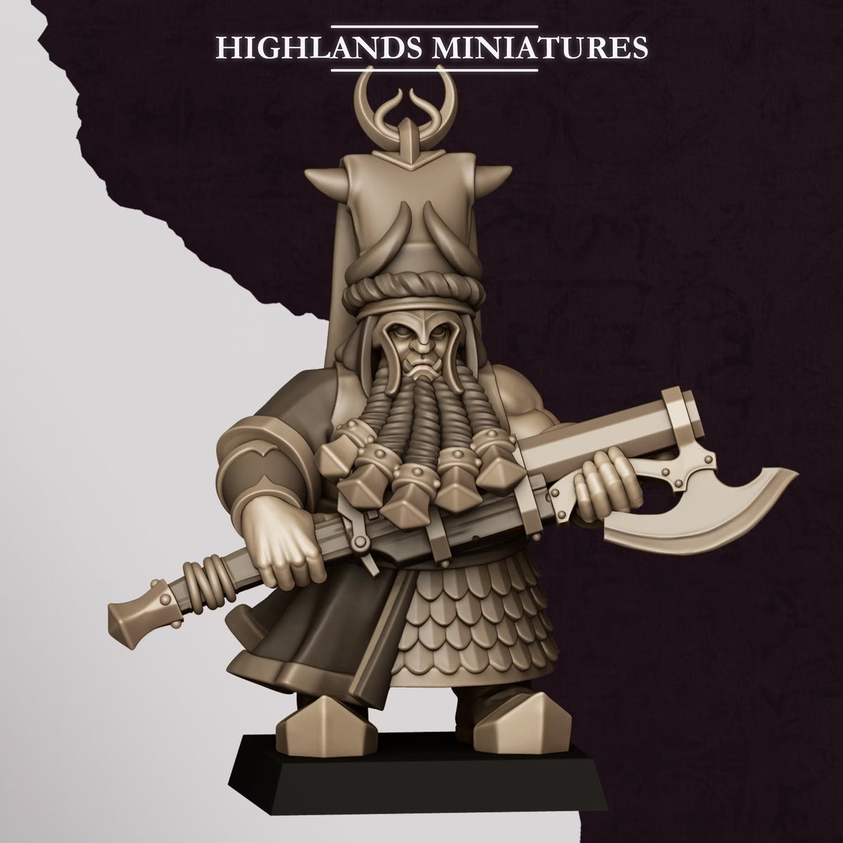 Sons of Marduk Commander 3 | Highlands Miniatures 28/32mm Fantasy Wargaming Miniatures
