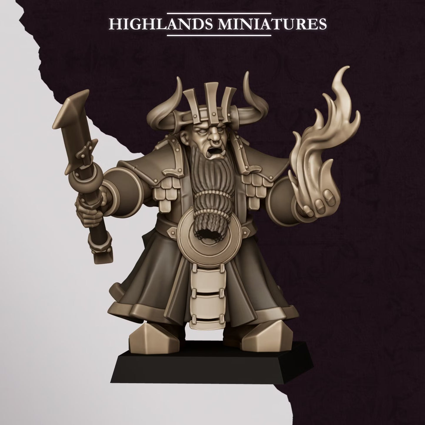 Sons of Marduk Sorcerer 2 | Highlands Miniatures 28/32mm Fantasy Wargaming Miniatures